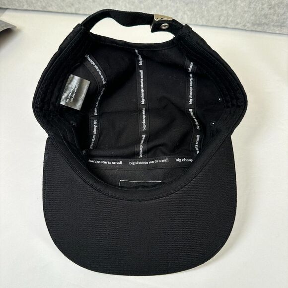 Tentree Apparel Hat Cap Adjustable Strap Back Black Hiking Outdoors Gorpcore - Picture 6 of 7